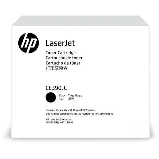 HP CE390JC High Yield Black Toner Cartridge