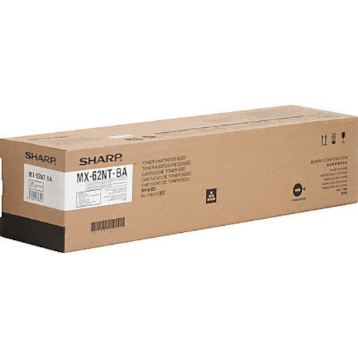 Sharp MX-62NT-BA High Yield Black Toner Cartridge