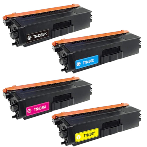 Brother TN-436 CMYK Super High Yield Toner Cartridge Set