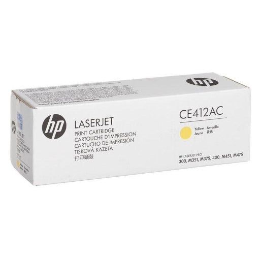 HP CE412AC Standard Yield Yellow Toner Cartridge