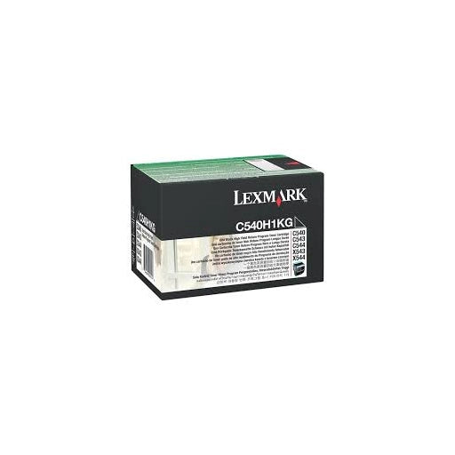 Lexmark C540H1KG Black High‑Yield Toner Cartridge