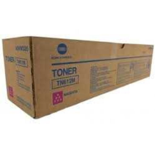 Konica Minolta A0VW335 (TN‑612M) Magenta Toner Cartridge