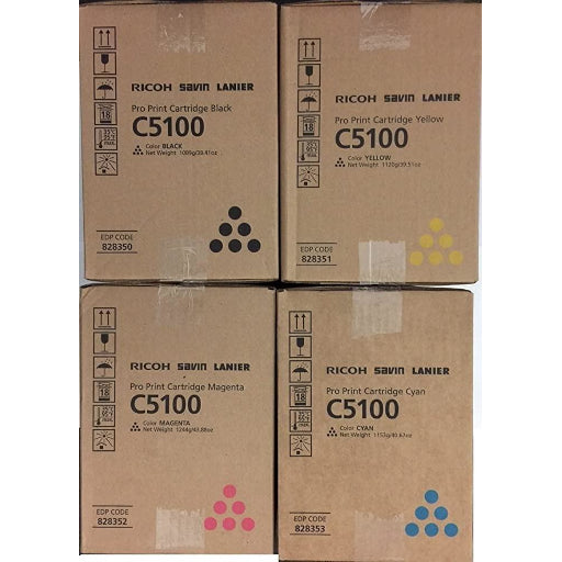 Ricoh Complete Toner Full Set Pro C5100S