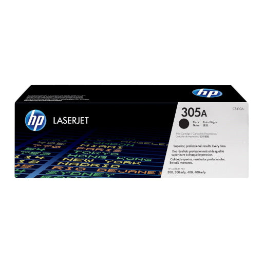 HP CE410A (305A) LaserJet Pro 300 / 400 Black Toner Cartridge