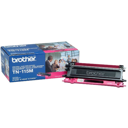 Brother TN-115M Magenta Toner Cartridge DCP HL MFC