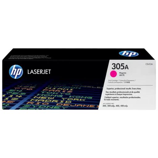 HP CE413A (305A) LaserJet Pro 300 / 400 Magenta Toner Cartridge