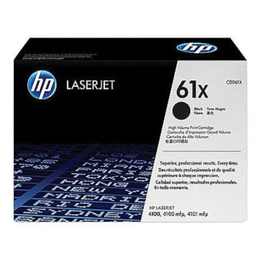 HP LaserJet 61X Black Toner Cartridge C8061X 4100 4101 MFP