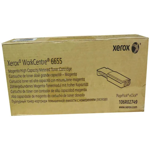 Xerox WorkCentre 6655 106R02749 High Capacity Metered Magenta Toner Cartridge