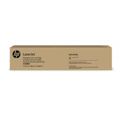 HP W9191MC Managed Cyan Toner Cartridge