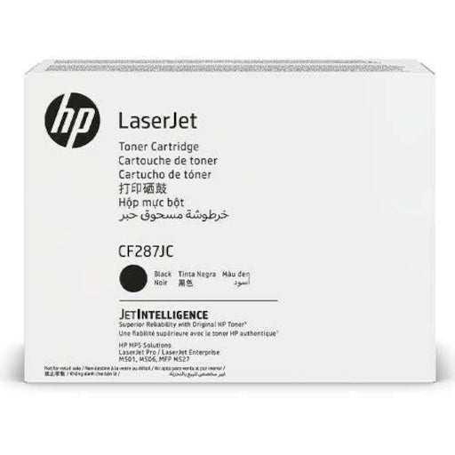 HP 87J (CF287JC) Black High Yield Toner Cartridge