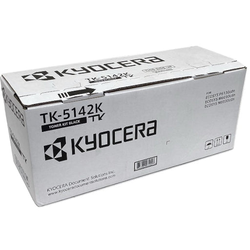 Kyocera TK-5142K Black Toner Cartridge ECOSYS M P