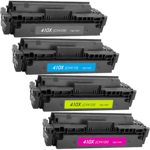 HP LasrerJet CF410X Full Set Toner Cartridges