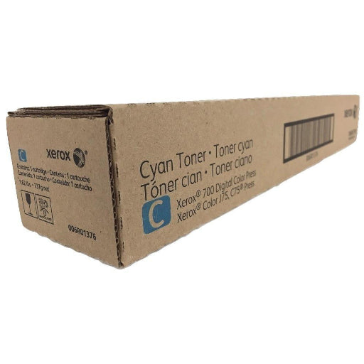 Xerox Digital Color 700 700i C75 J75 Cyan Toner Cartridge 006R01376
