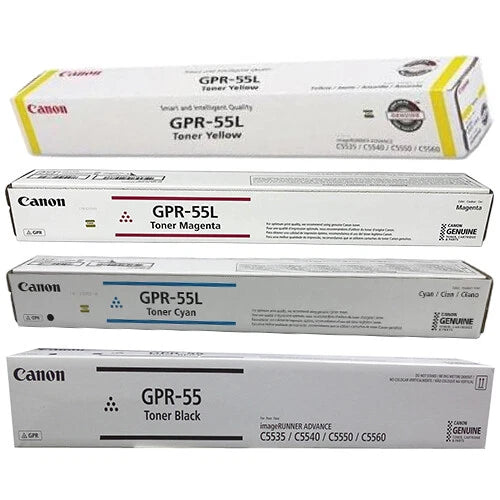 Canon GPR-55L Full Set Toner Cartridges
